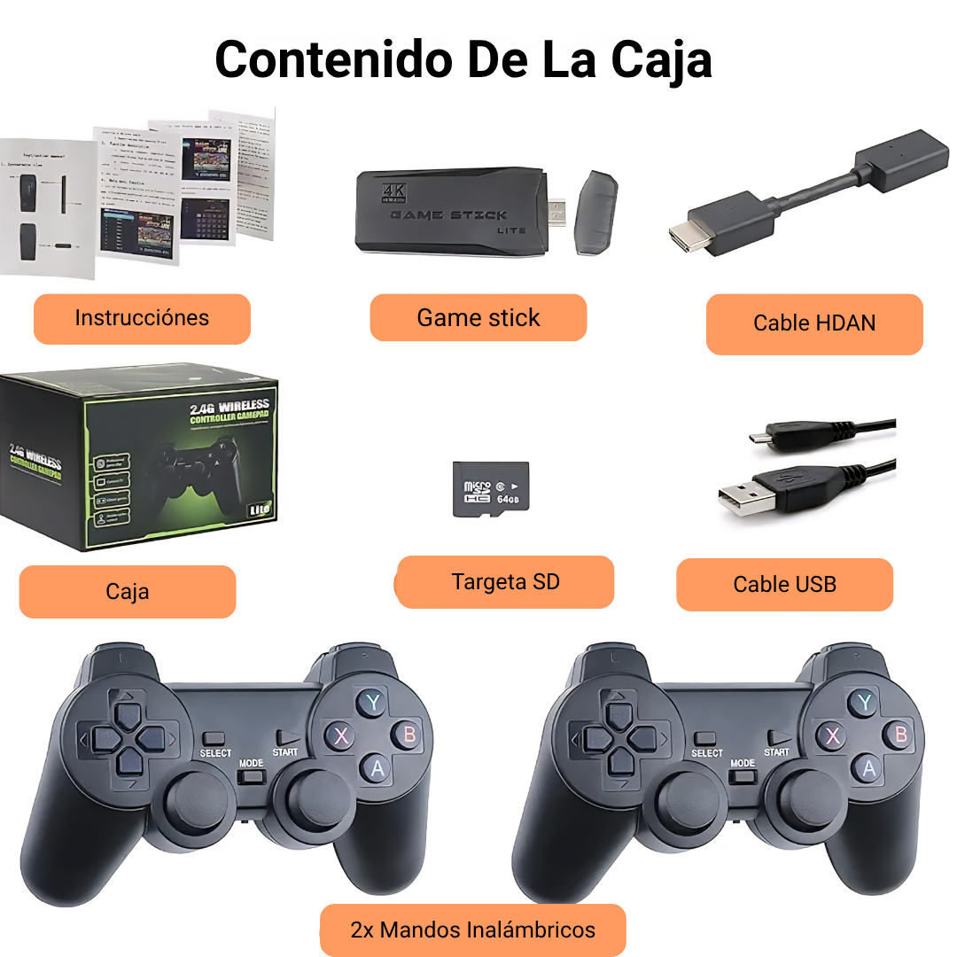 Consola Retro con 10.000 juegos