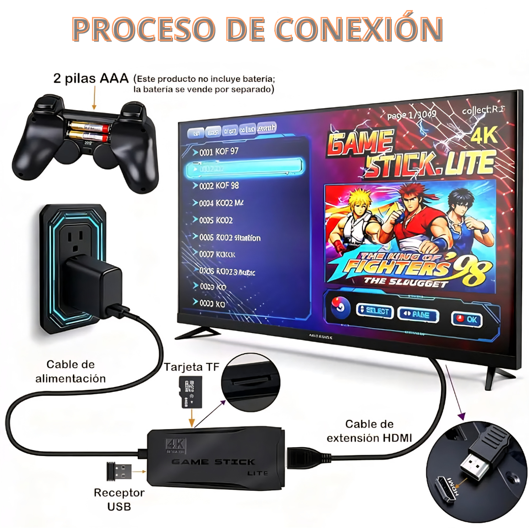 Consola Retro con 10.000 juegos